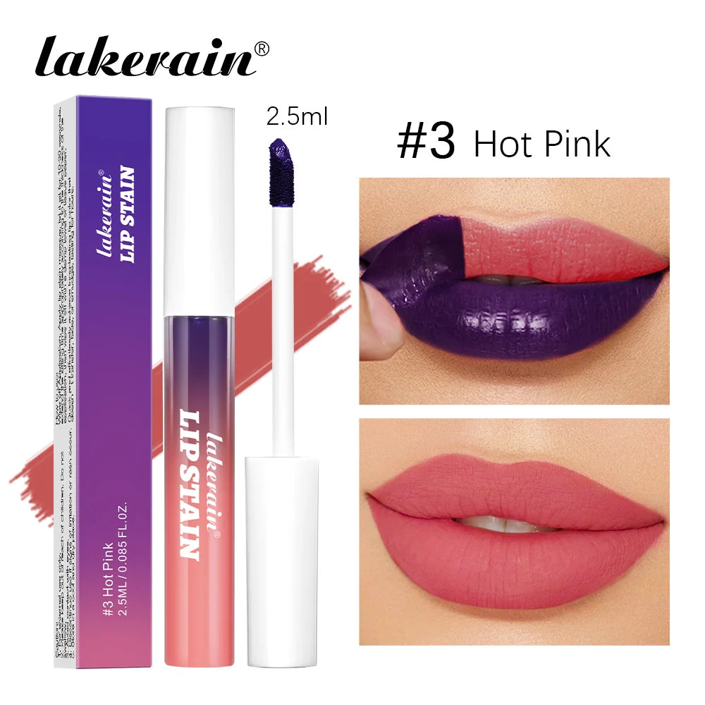 Peel Off Rose Pink Lip Gloss Matte Outline Contour Tattoo Lip Stain Waterproof Transfer Resistant Tear Off Natural Lip Tint Oasis Select Color 3