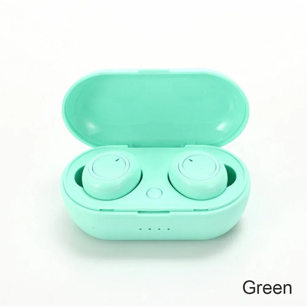 Original Macaron TWS Bluetooth Headphones 5.3 Wireless Headset Waterproof Earbuds Sport Earphones True Wireless Stereo Oasis Select green