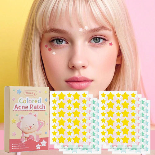 114PCS Cute Bunny Animals Acne Pimple Patches Cover Stickers , Pretty Invisible Face Blemishes Spot Pimple Concealer Makeup Tool Oasis Select