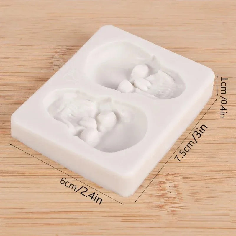 Embossed 3D Skull Fondant Mould Silicone Halloween Cookie Mould Kitchen Cake Decor Baking Tools Oasis Select