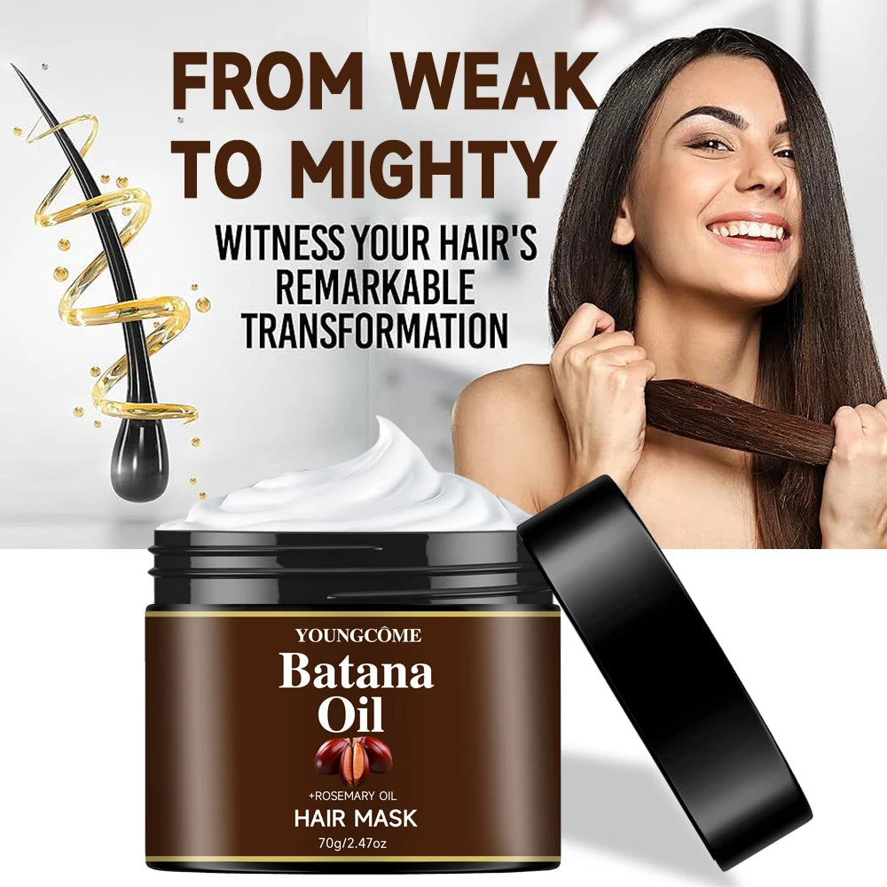 Batana Oil Hair Mask – Deep Nourishing Conditioner for Women