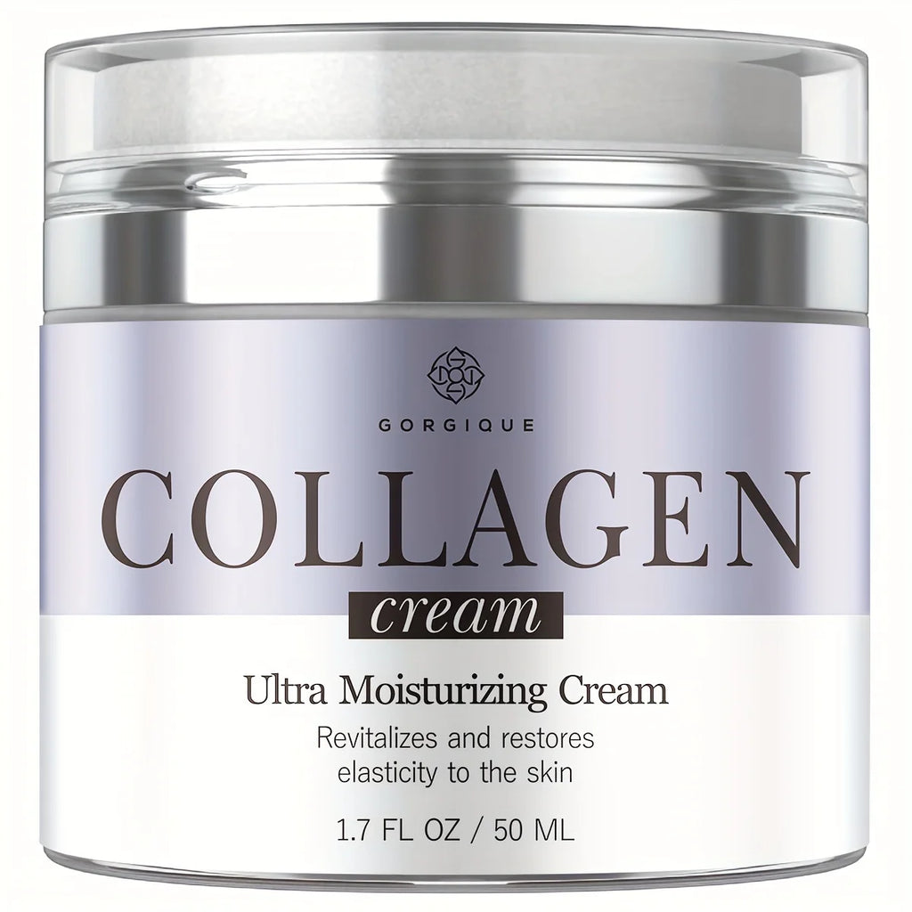 GORGIQUE Collagen Face Moisturizer – Firming Hydrating Cream Face Moisturizing Cream Oasis Select