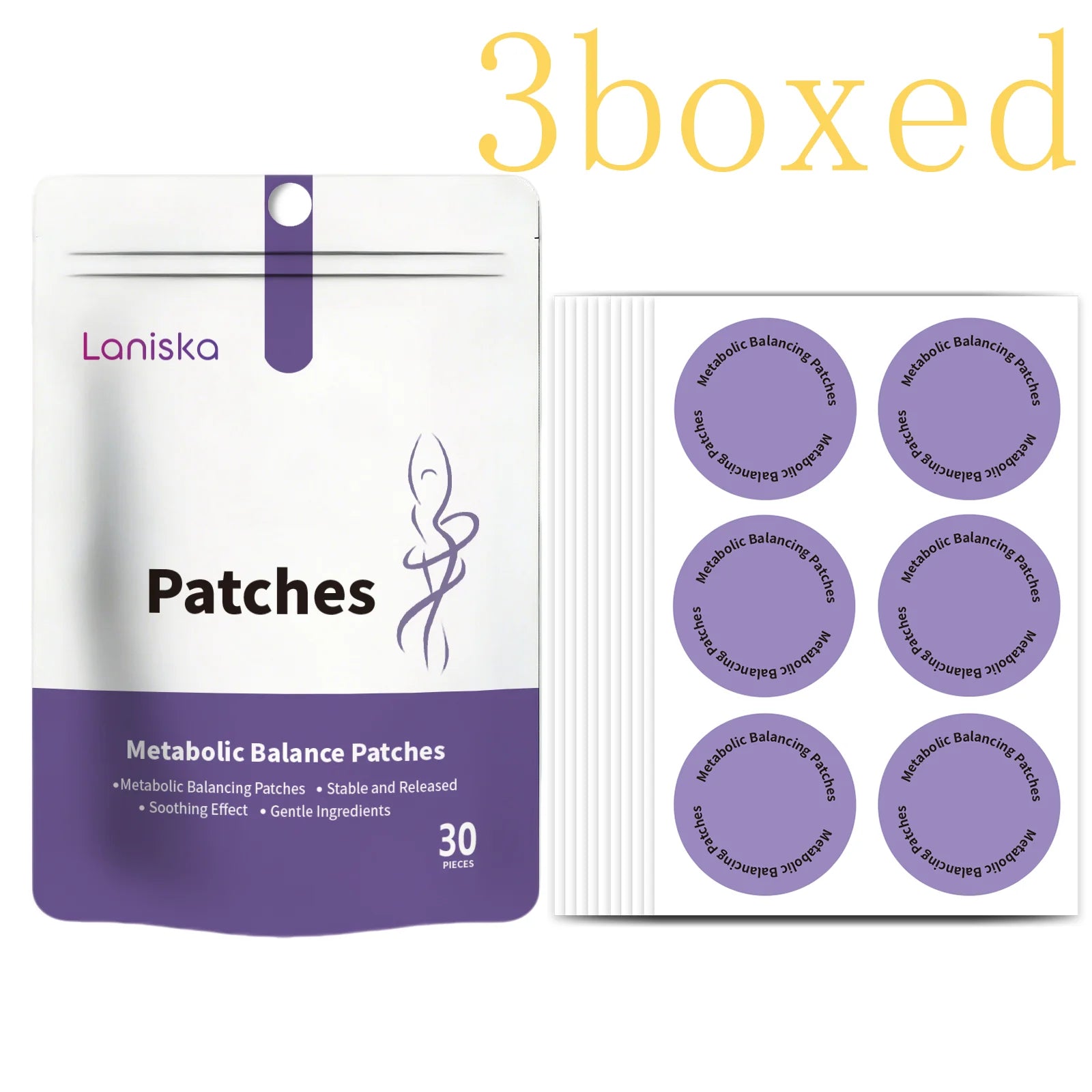 Laniska Body Care Patches – Gentle Skin-Friendly Wellness