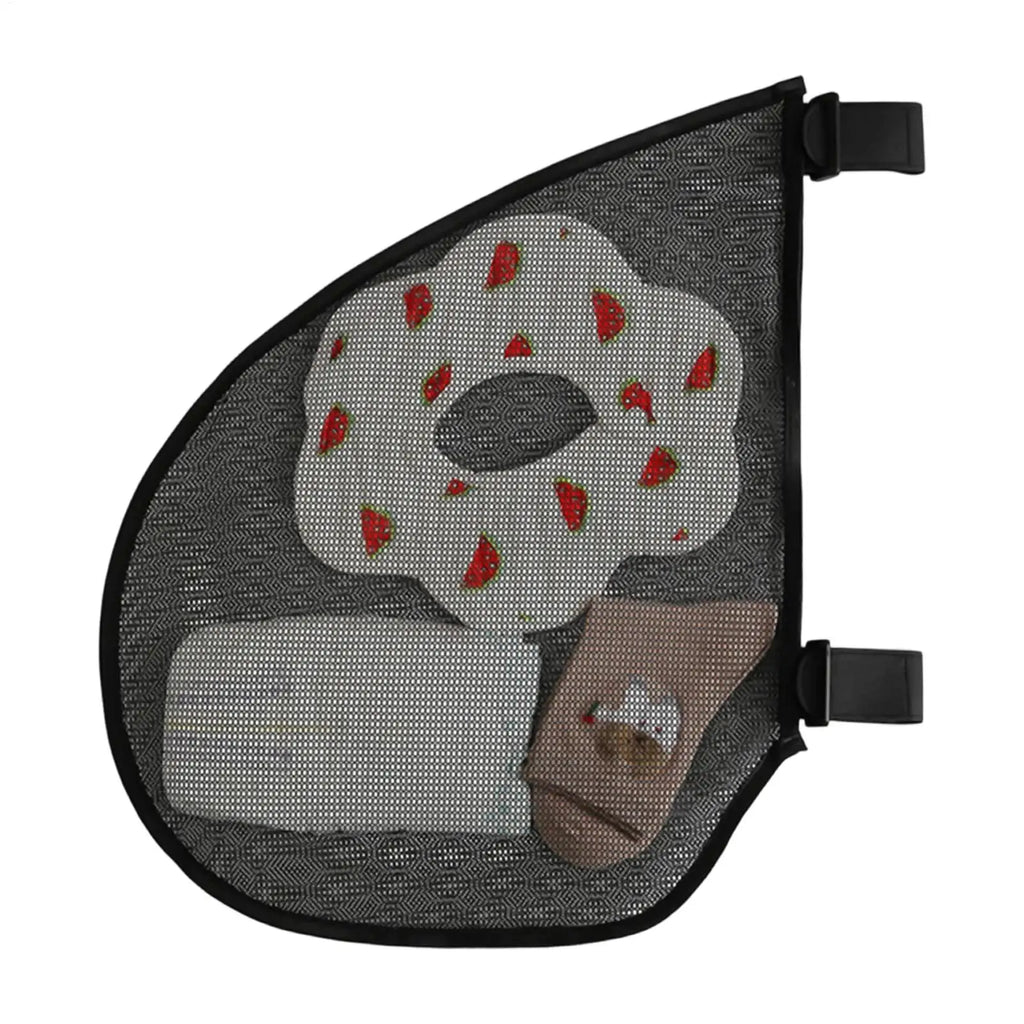 Stroller Mesh Bags Adjustable Straps Universal Non-Slip Side Sling Stroller Cargo Net for Travel Walking Outings Camping Picnic Oasis Select