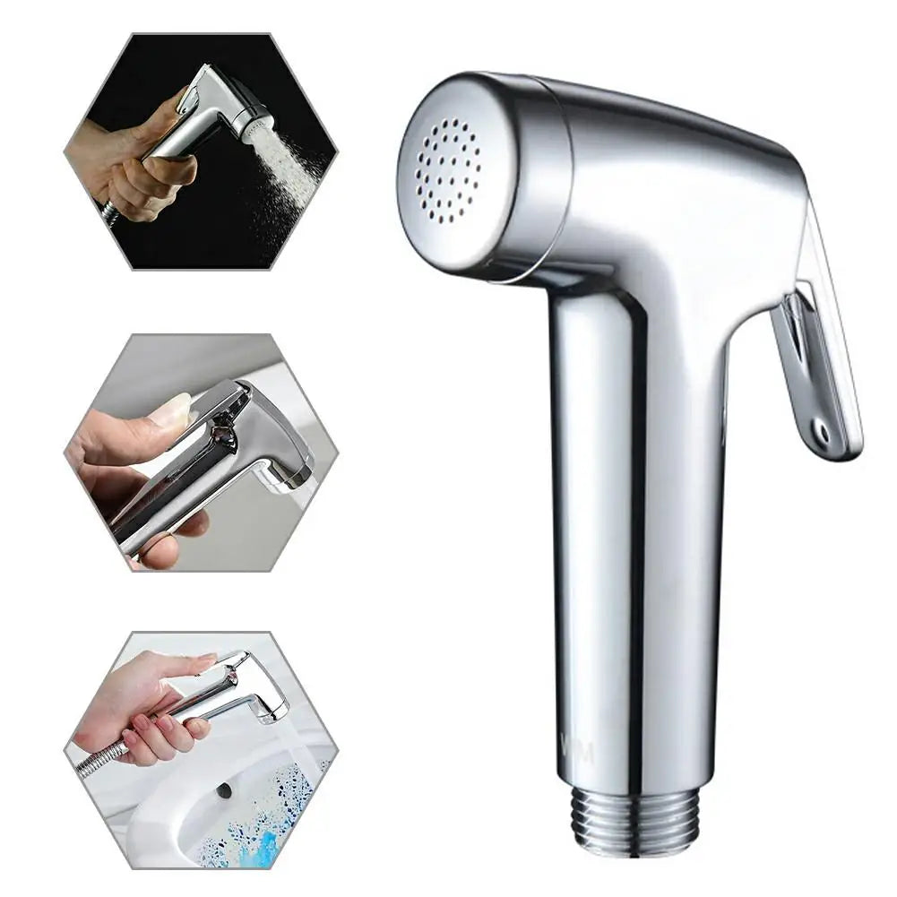 Spray Bidet Spray Practical Shattaf Shower Toilet Douche 1 PC 110*66*30mm For Muslim Sanitary G1/2\" Spray New Oasis Select