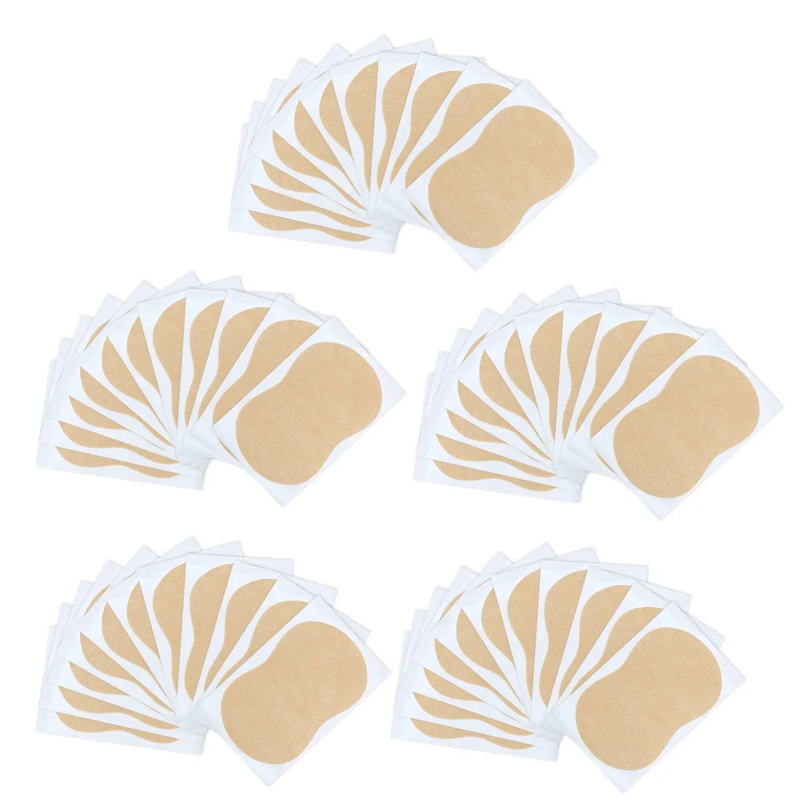 10pcs/20pcs/30pcs/50pcs Disposable Underarm Sweat Pads, Armpit Sweat-absorbing Pads Summer Patches Oasis Select 50 PCS