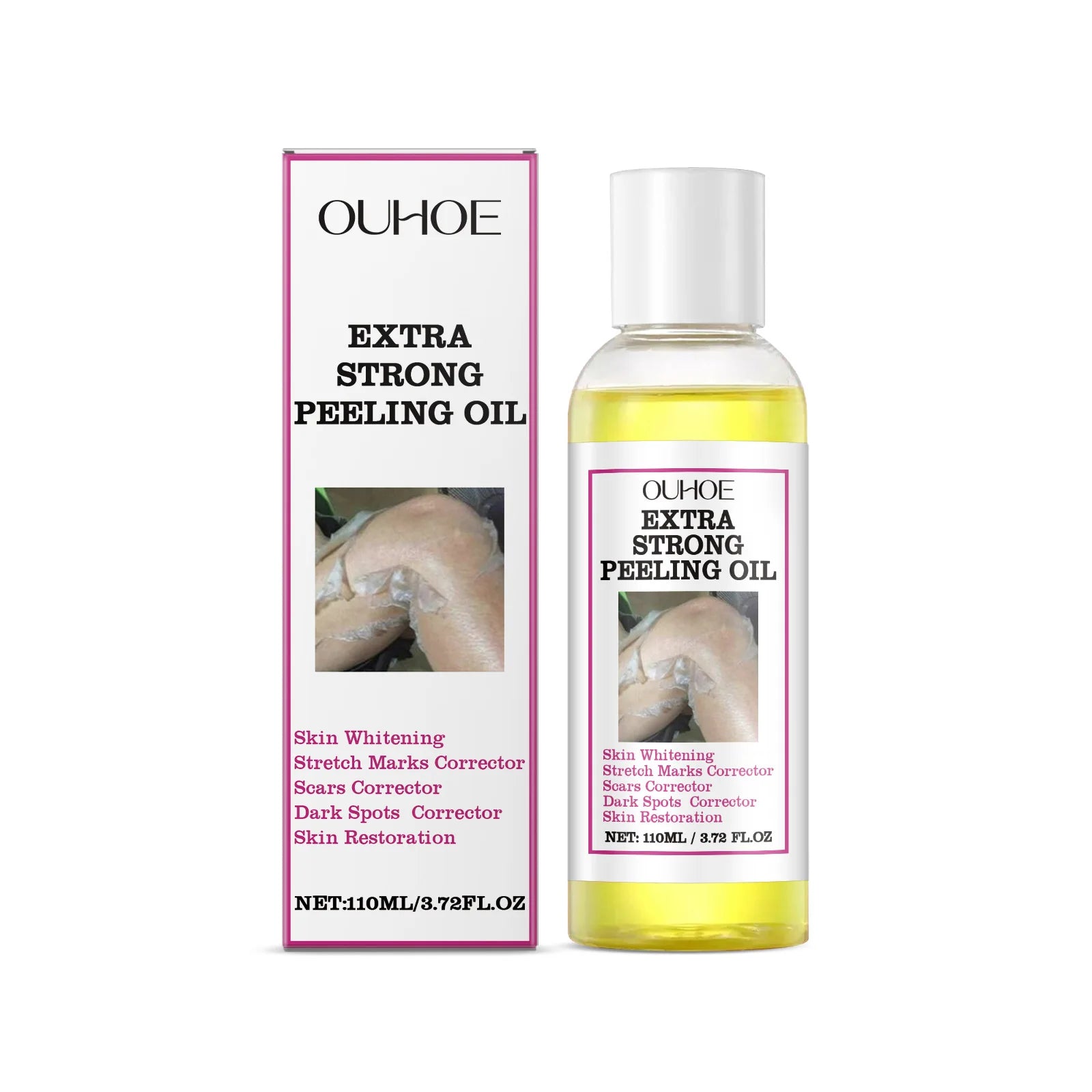 110ML Body Peeling Oil Gentle Remove Dead Skin Moisturizing Glowing Skin Tone Firming Smoothing Massage Body Exfoliating Oil Oasis Select Other 110ml United States