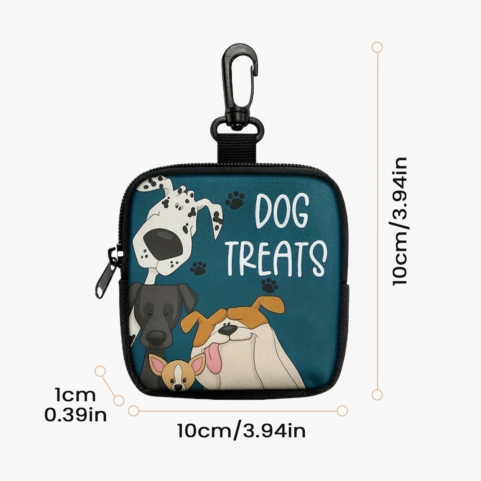 Dog Training Treat Bag Multi-functional pet bag Leakproof Portable Pet treats bag Train Snack Reward Waist Bag Pet supplies Oasis Select Green 1PC
