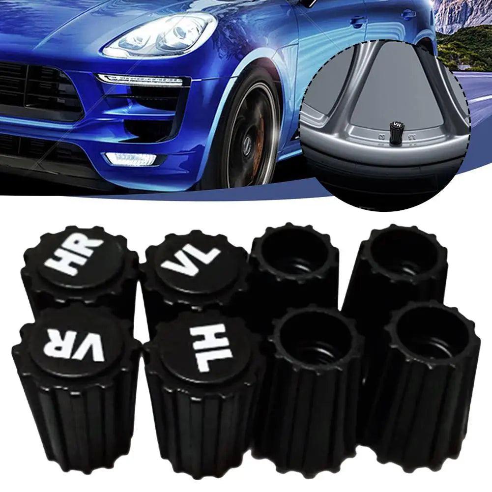 8-Pack Tire Valve Stem Caps – ABS Dustproof Wheel Covers