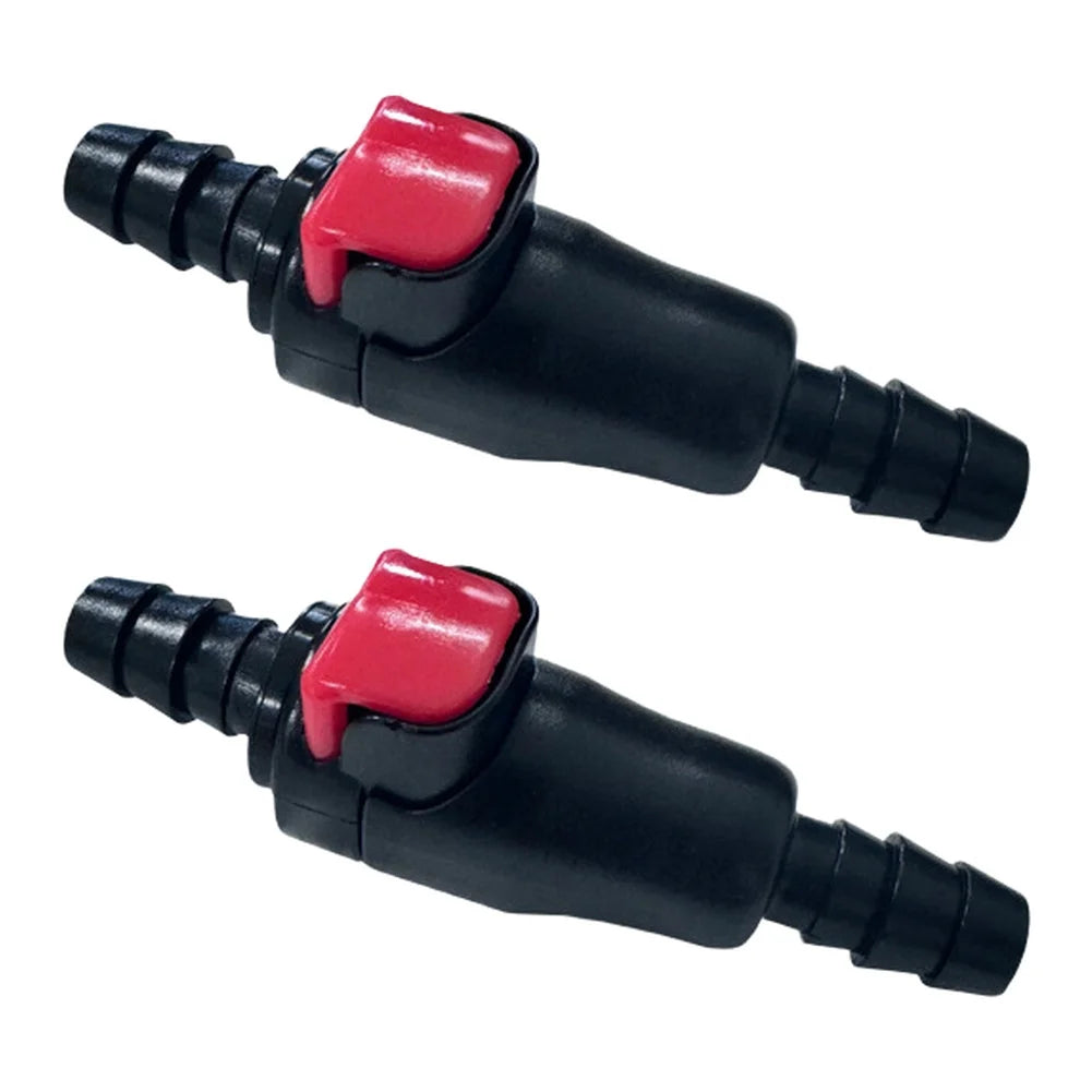 2pcs Hydration Connector Quick Connector For Hydration Bladders Water Bag Fits 1/4" Tubing Water Pipes Water Bags Outdoor Oasis Select 2pcs