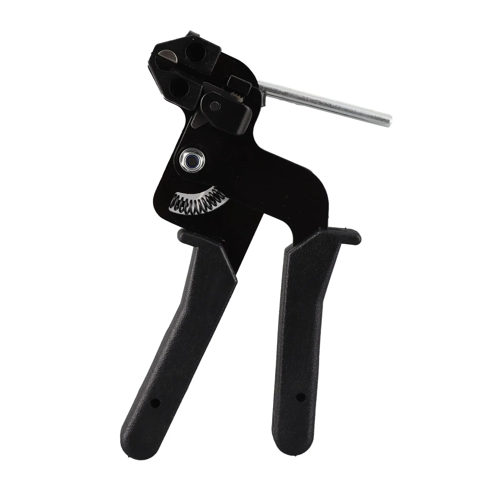 Cable Tie Gun Cable Tie Tensioning Tool Stainless Steel Cable Tie Gun Automatic Tensioner Cutter Tool Oasis Select black