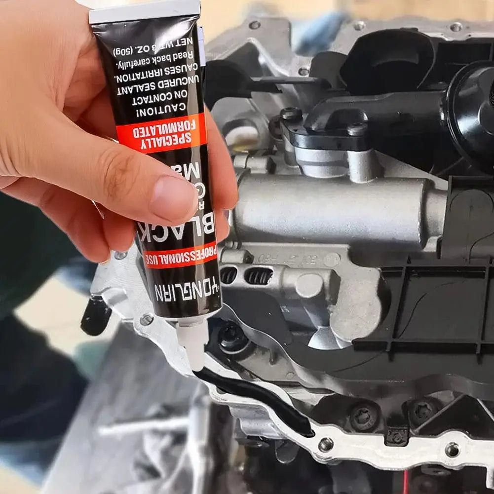Black RTV Silicone Gasket Maker | High-Temp Engine Sealant Engine Gasket Sealant Oasis Select