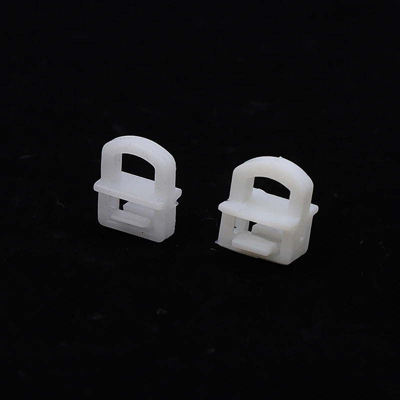 Set of 10 Auto Curtain Track Wheels, Vehicle Curtain Clip, Track Hanging Ring Pulley, Glide Ball Curtain Rail Fastener Hooks Oasis Select