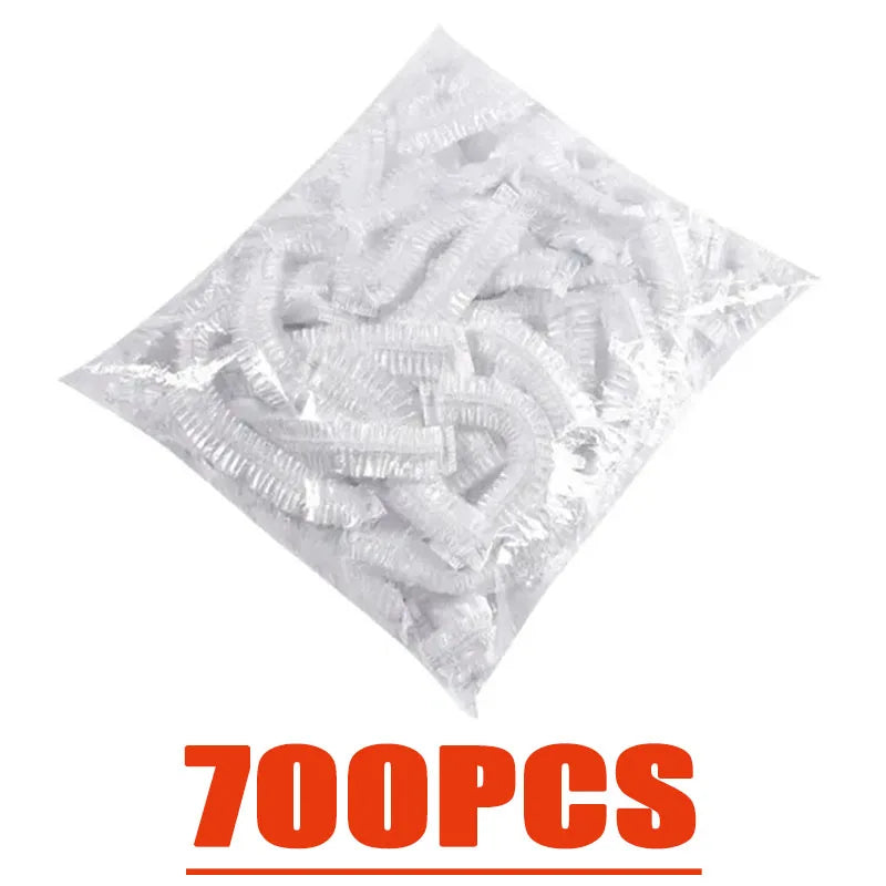100/1500PCS Disposable Plastic Packaging, Durable Bowls With Elastic Food Lids, And Kitchen Fresh-Keeping Bags With Board Lids Oasis Select 700pcs