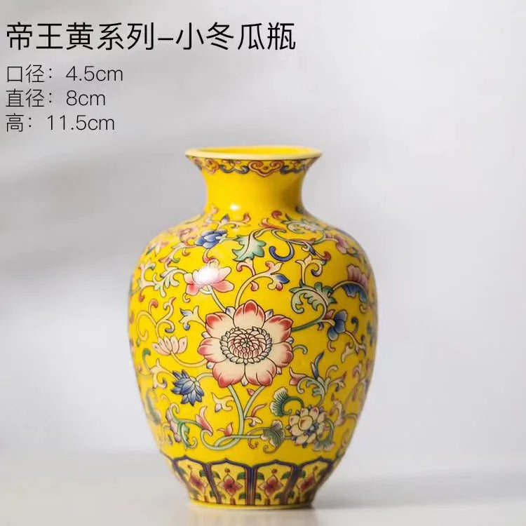Chinese Table Top Antique Blue And White Porcelain Vase Decoration Crafts Small Ceramic Flower Arrangement Oasis Select Ii