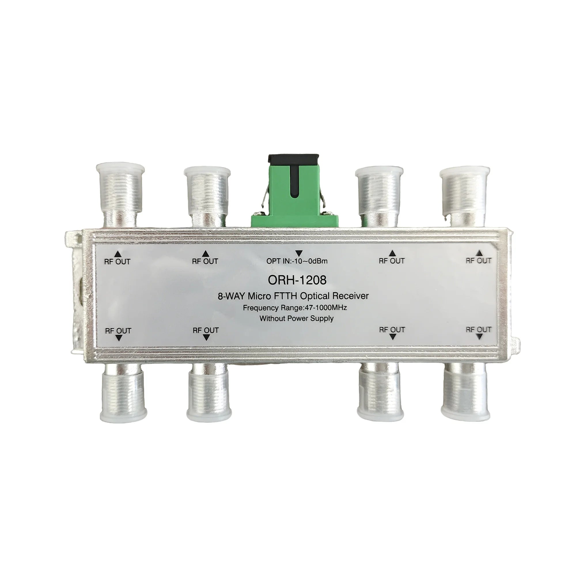 FTTH Optical Receiver Cable TV User Optical-to-Electrical Converter Home Network Mini Optical Connector Dual-Fiber CATV Dedicate Oasis Select
