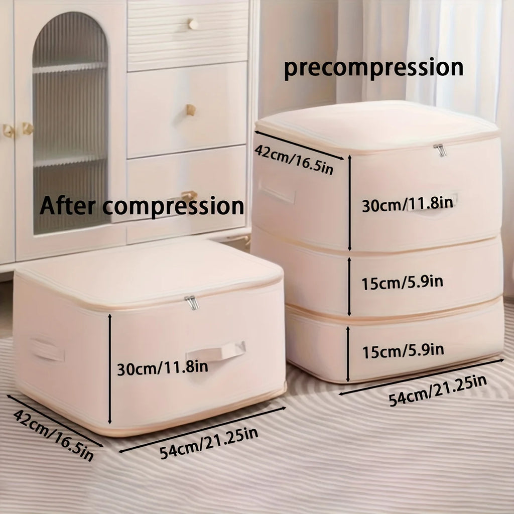 Compression Packing Clothes Down Jacket Cotton Quilt Storage Foldable Super space saving self-compression organizer Oasis Select