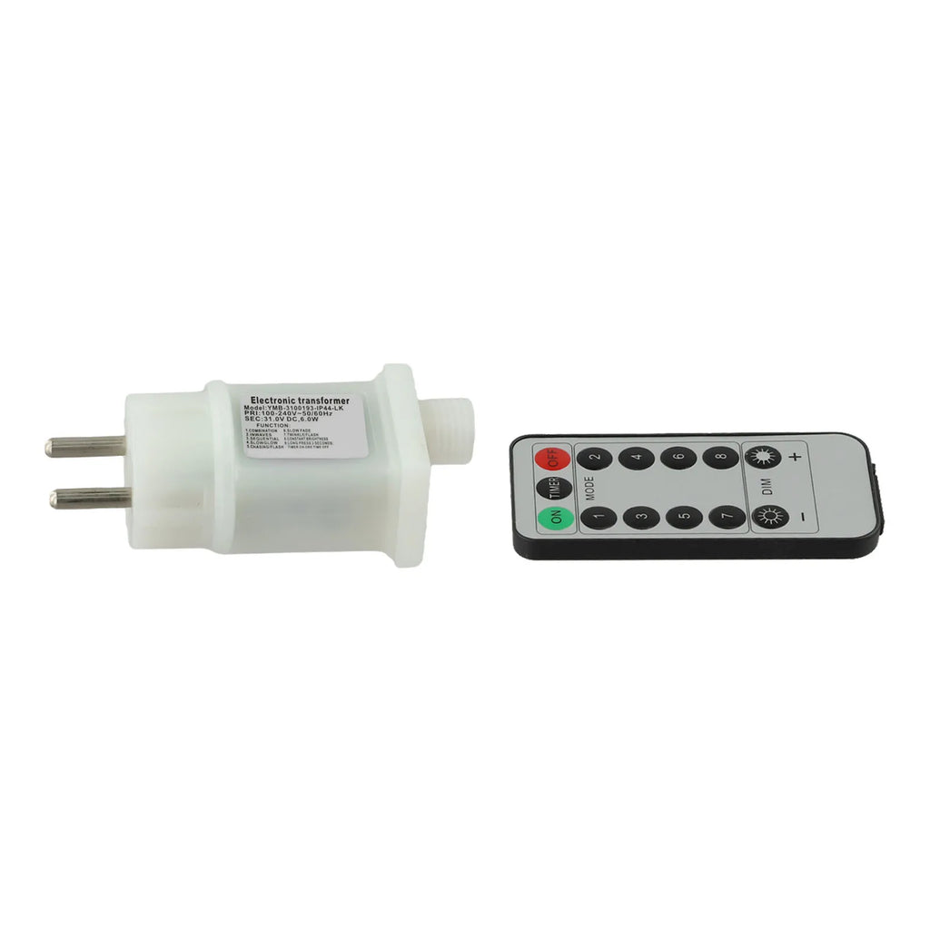 31V LED Adapter Remote Control Adapter Rated Power 6W 4 Brightness Levels 8 Lighting Functions Input Voltage 220V-240V Oasis Select