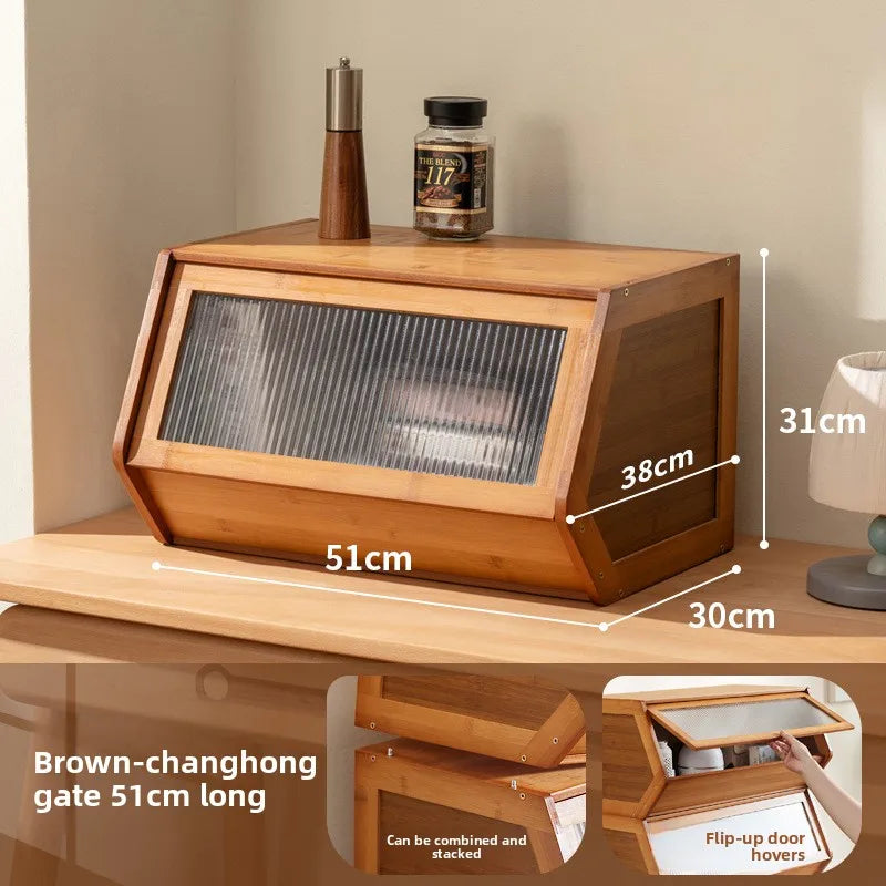 Bookshelf Shelf Floor-to-ceiling toy storage Book cabinet Locker Living room can be stacked Modular combination lattice cabinet Oasis Select CH 51 long brown