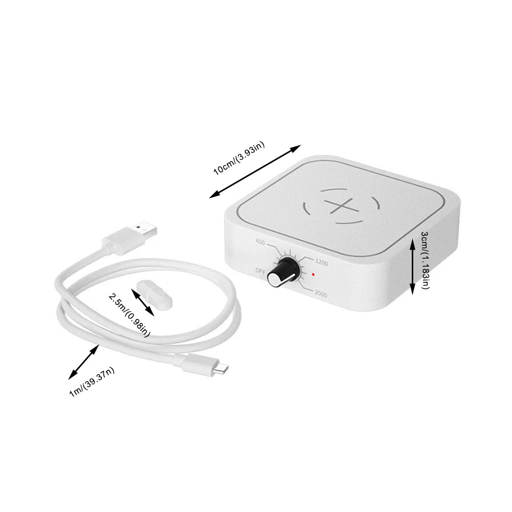 Laboratory mini magnetic electric stirrer automatic with adjustable speed range 200 to 2000 RPM plastic compact design Oasis Select