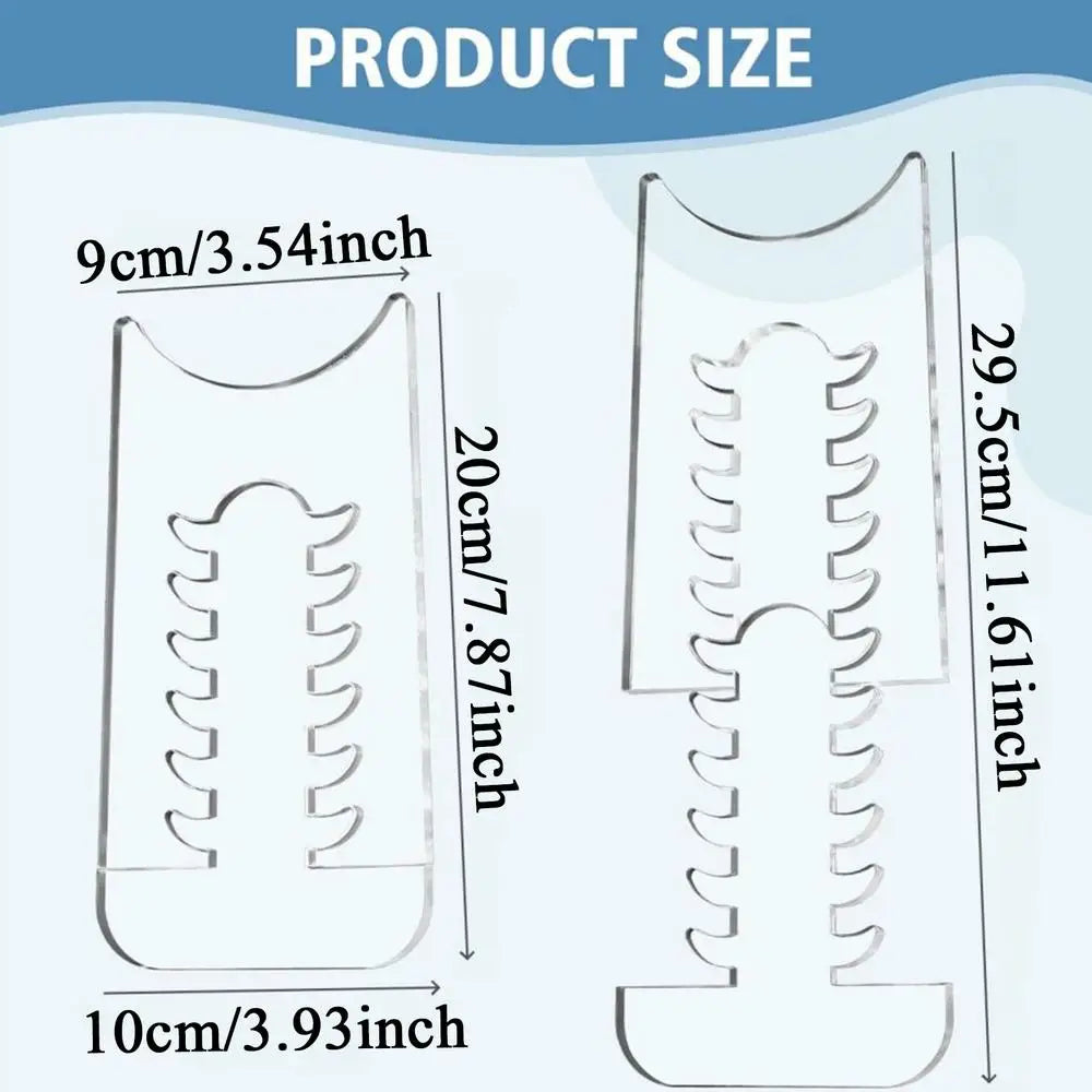 Couch Stoppers Protects Walls FurnitureAdjustable Clear Acrylic Wall Spacer Couch Stoppers Furniture mats Prevent Sliding Oasis Select 1PC