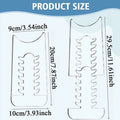 Couch Stoppers Protects Walls FurnitureAdjustable Clear Acrylic Wall Spacer Couch Stoppers Furniture mats Prevent Sliding Oasis Select 1PC