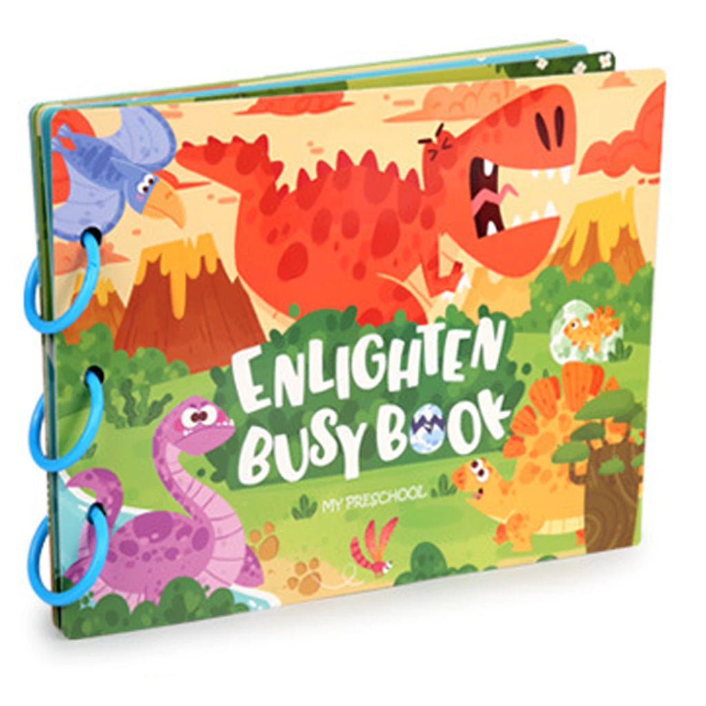 Kids Farm Letter Busy Book – Reusable Montessori Sticker Toy