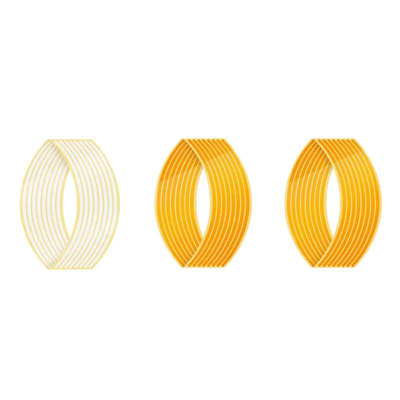 1/2/3set Wheel Sticker Reflective Rim Stripe Tape Bike Motorcycle Stickers For Honda For Kawasaki Z750 Z800 For YAMAHA MT07 MT09 Oasis Select Mix-3set 3