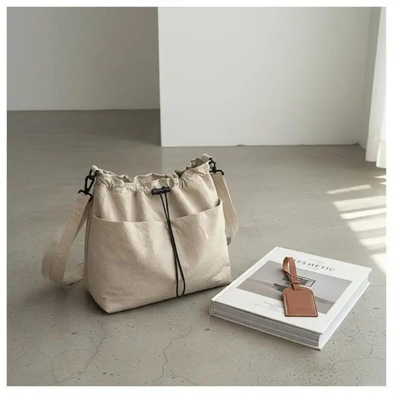 1PC Large Capacity Versatile Shoulder Bag For Women's Summer Popular Lightweight Crossbody Bag Minimalist Tote Handbag Oasis Select
