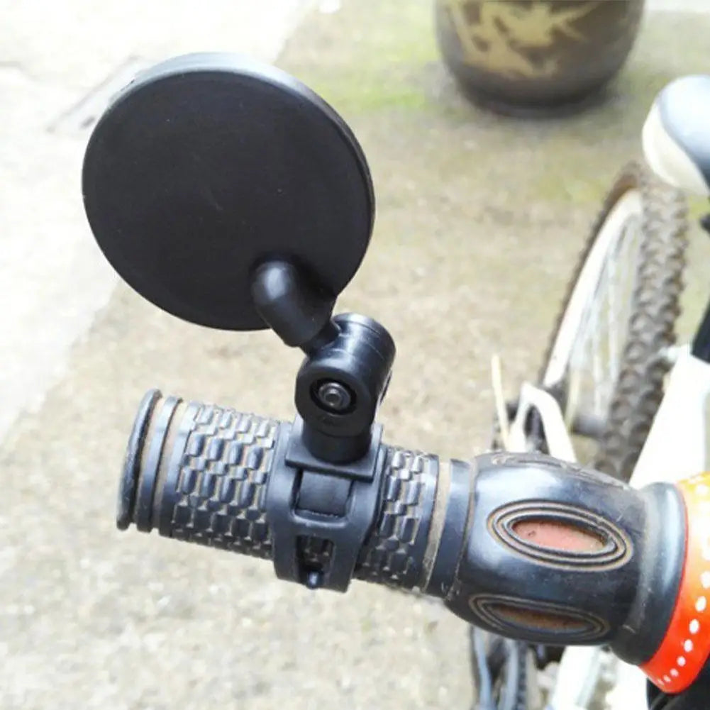 Adjustable Bike Handlebar Rearview Mirrors – 2-Pack Convex