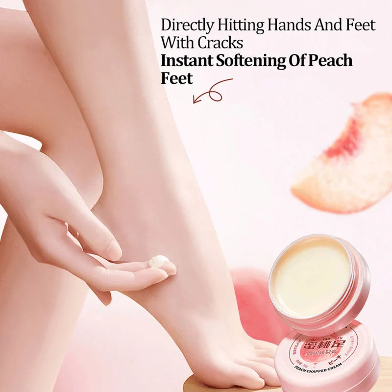SADOER Peach Foot Cream – Heel Repair & Moisturizer 20g Foot Cream Oasis Select
