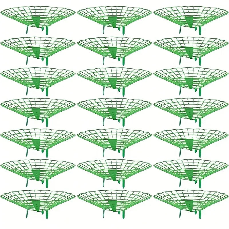 10pcs Green Strawberry Planting Racks, Watermelon Support Frames, 3-Legged Plant Protector, Easy Assembly plant accessories Oasis Select