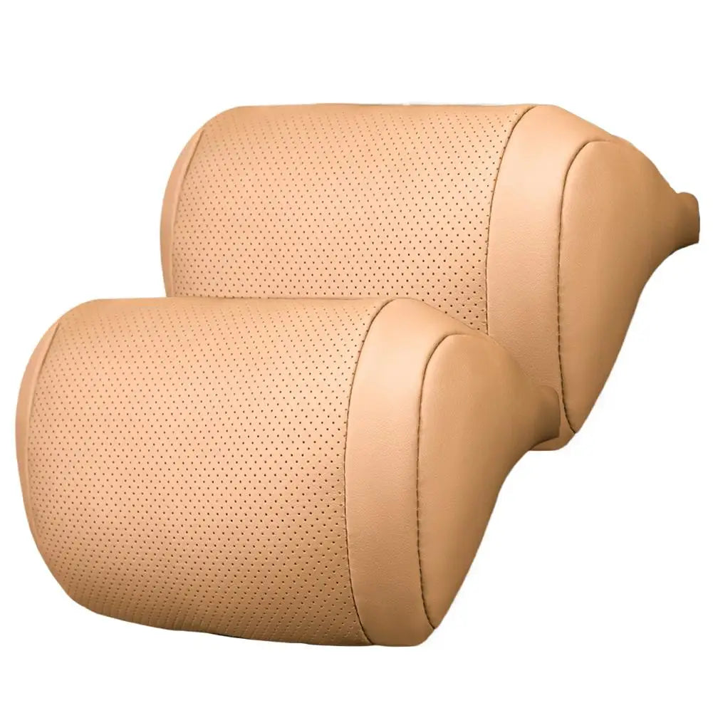 1/2Pcs Car Seat Headrest Universal Travel Rest 3D Neck Pillow Protect Neck Soft Fluffy Comfortable Neck Rest Car Accessories Oasis Select
