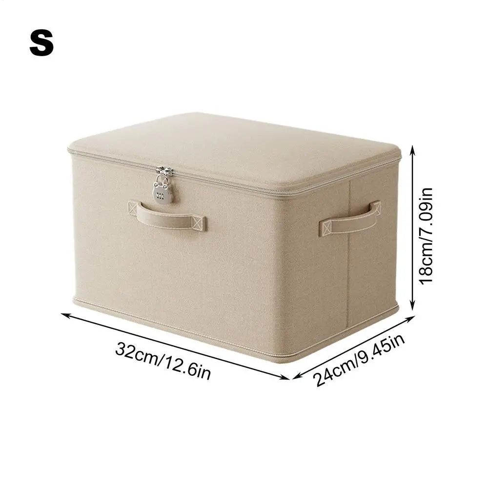 Lockable Storage Box Odor Proof Storage Container Stackable with Handle Locking Organizing Bin Washable Shelf Baskets for home Oasis Select S