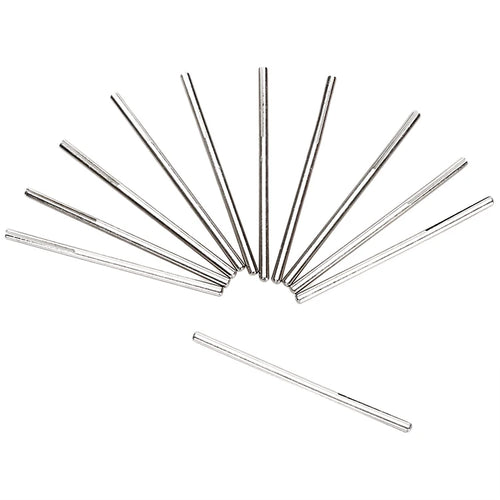 10Pcs 2.35mm Split Sandpaper Mandrel 50mm Length Rotary Tool Shank for Jewelry Wood Carving Lapidary DIY Polishing Oasis Select Default Title