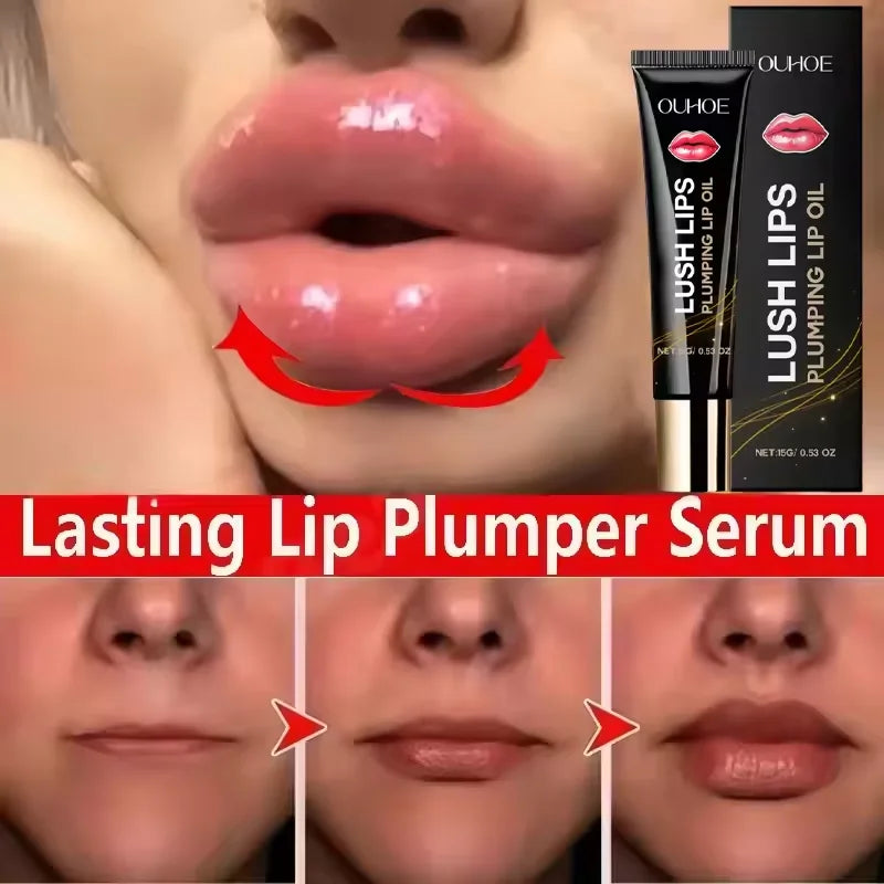 Lip Plumper Oil Gloss – Volumising, Moisturizing & Long-Lasting