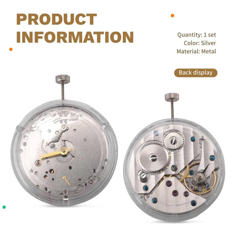 LIKE WISH ST3600 Movement 17 Jewel ETA 6497 Movement Model Watch Part Fit For Men Watch Hand Winding Mechanical Movement Oasis Select