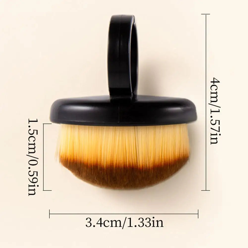 Nail Dust Brush Ring Handle – Soft Manicure Cleaning Brush Nail Dust Brush Oasis Select