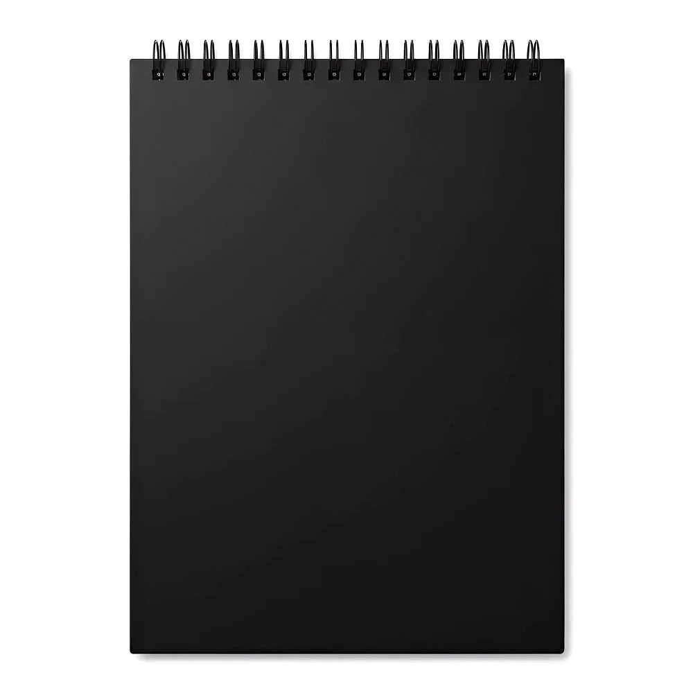 Durable Up Turning Loose-Leaf Sketchbook Taking Notes Diary Hand Ledger Waterproof Journal Memo Notepad Learning Supplies Oasis Select A5