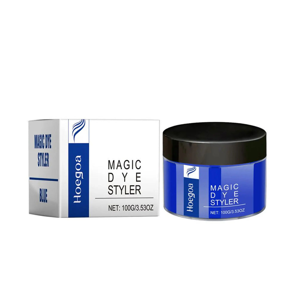 Hair Dye Wax Easy Rinse Disposable Pomade Improving Straighten Permanent Styling Grey Modeling Professional Hair Coloring Cream Oasis Select 100g Boxed 3