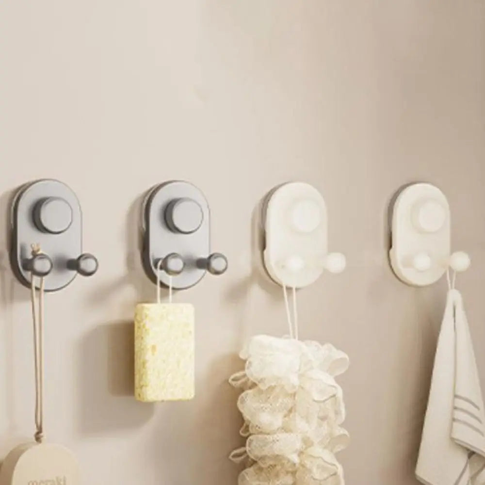 Suction Cup Double Wall Hooks No-Mark Waterproof – Set of 3 Suction Cup Hooks Oasis Select