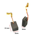 LIKE WISH 10Pcs Carbon Brushes Engine Coal Brushes CB459 Replacement For MKT GA4530R GA4534 GA5034 JS1000 GA5030 Angle Grinder Oasis Select blackgold