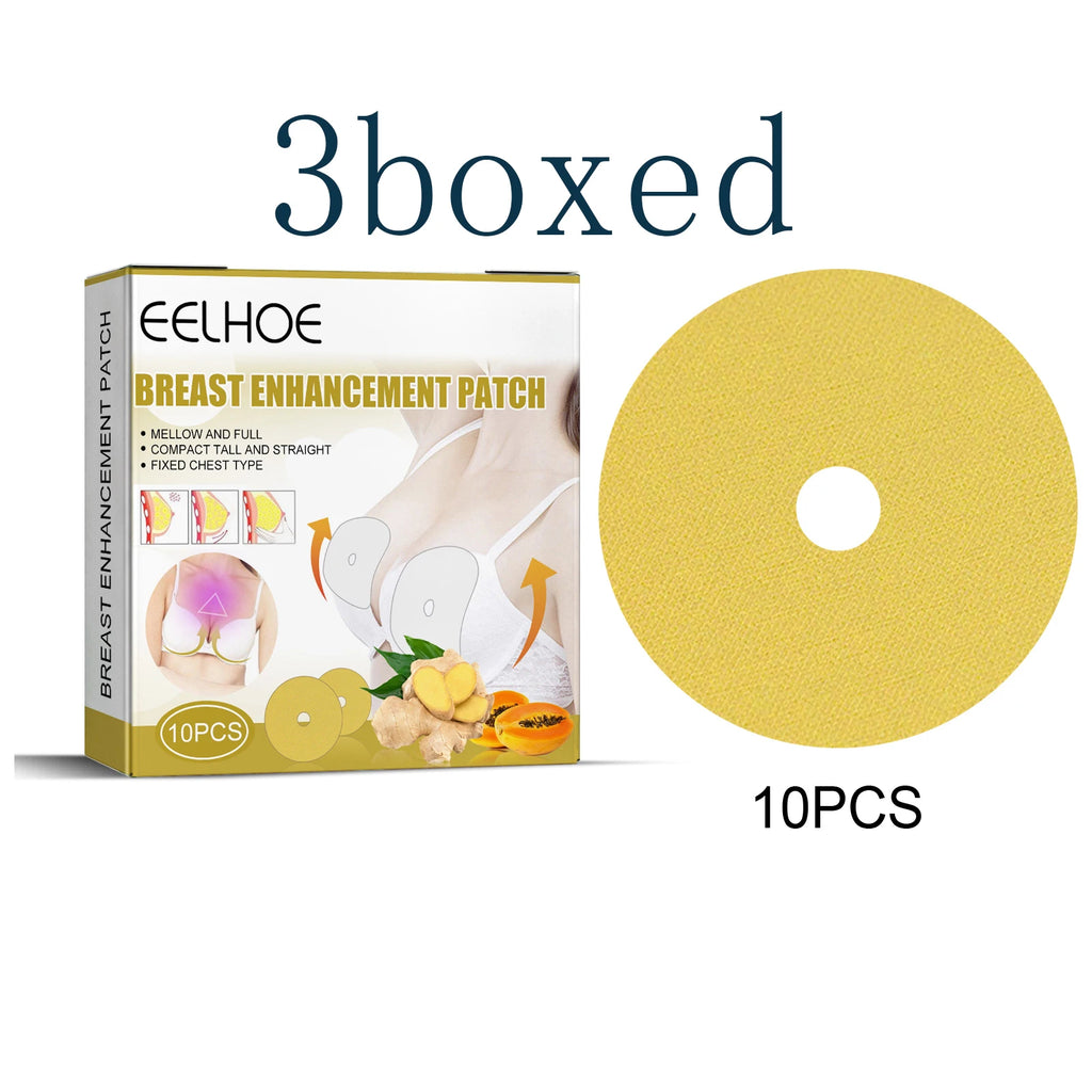 Breast Care Patch, Ginger Bust Enhancer Patch, Firming & Lifting Breast Patch for Fullness & Uplifting Natural Smooth Oasis Select 3boxed