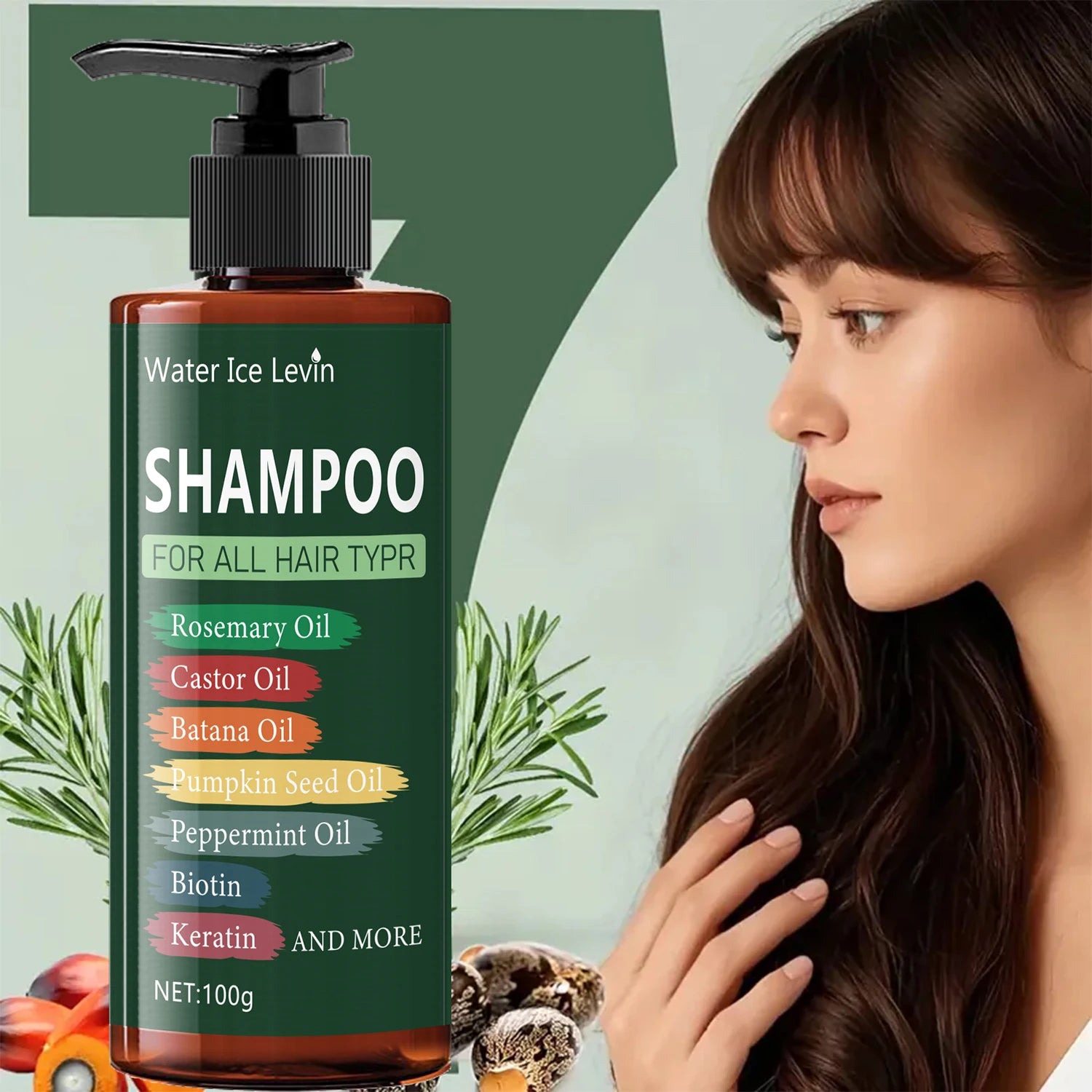 7-in-1 Shampoo – Biotin, Keratin & Lavender for Damaged Hair Hair Repair Shampoo Oasis Select