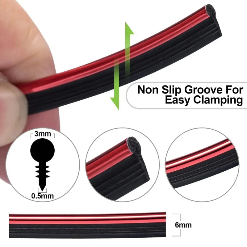 Car interior trim strips universal car gap fillers automobile molding line decorative accessories DIY flexible strip garnish Oasis Select