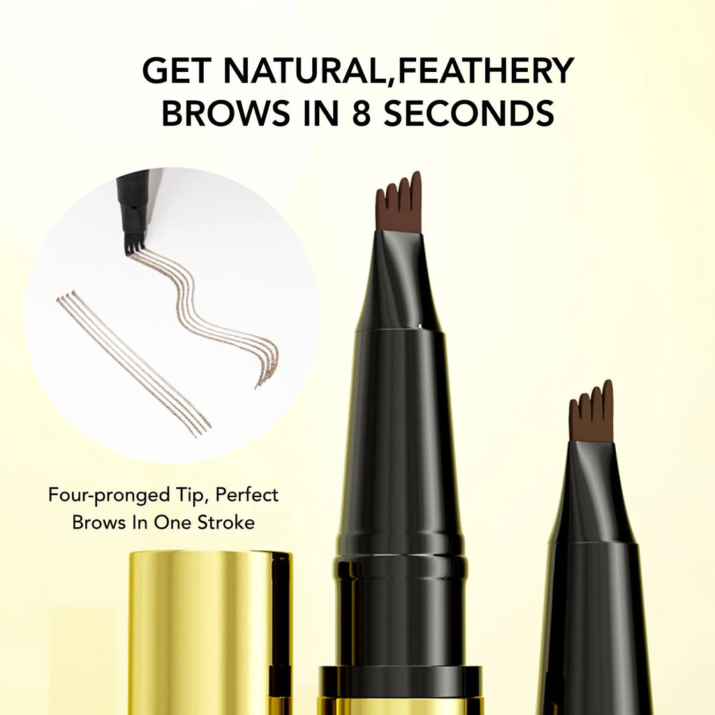 O'CHEAL Styling Eyebrow Gel 3D Feathery Wild Brow Wax Double-end Waterproof Sculpt Soap Eyebrow Pencil Eye Makeup Cosmetics Oasis Select