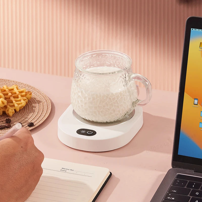 Cup Warmer Thermostatic Temperature for Coffee Milk Tea Water DC 5V USB Heating Pad Mug Heater For Home Office Desk Oasis Select