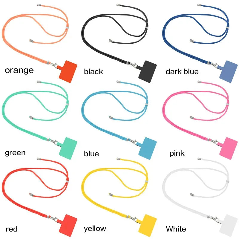 4/2/1Pcs Universal Phone Lanyard With Adjustable Length, Anti-Loss Safety Phone Case With Clip Fastener Oasis Select