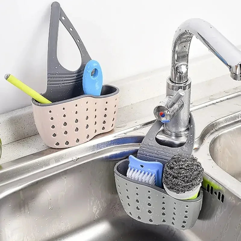 Adjustable Sink Drain Basket – Sponge & Soap Holder Sink Drain Basket Oasis Select