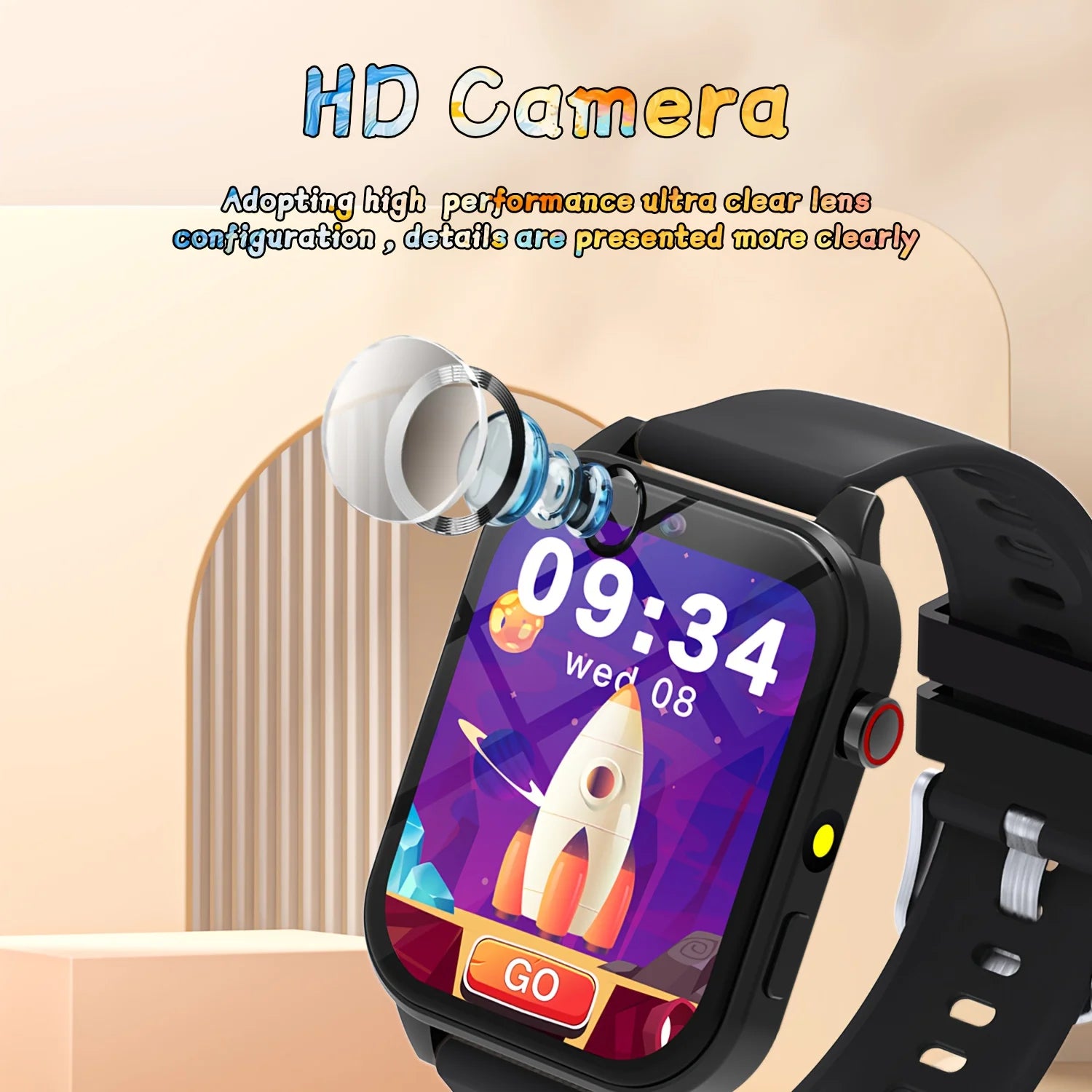 ERUN Kids Smart Watch – Educational Games & Pedometer Ages 3+